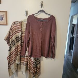 Fall Shirt and Wrap Shawl Cover